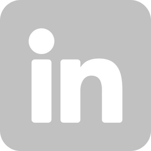 LinkedIn greyed-out icon