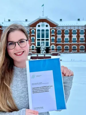 Congratulations to MSc Frida!